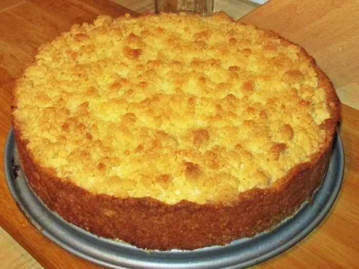 Apfel-Kirschpudding-Streuselkuchen- zur kochbar Challenge April 2022 - Rezept - Bild Nr. 15702