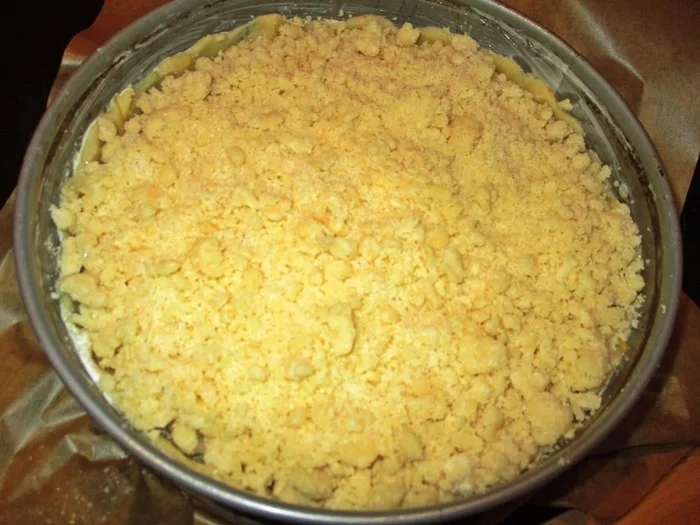 Apfel-Kirschpudding-Streuselkuchen- zur kochbar Challenge April 2022 - Rezept - Bild Nr. 15705