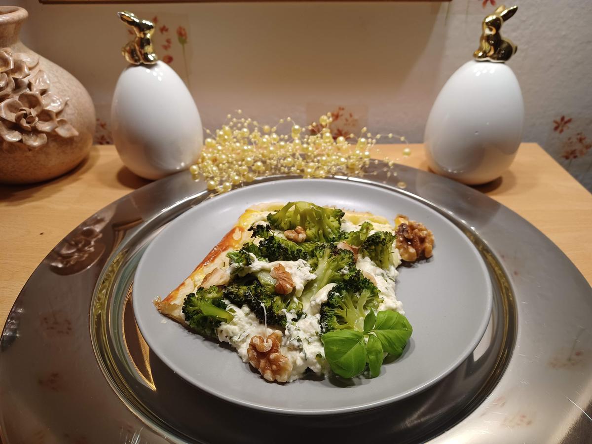 Brokkoli - Tarte mit Blätterteig - Rezept - Bild Nr. 2