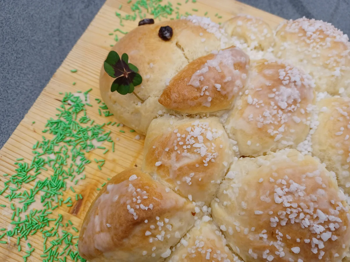 Osterschäfchen zur kochbar Challenge April 2022 - Rezept - Bild Nr. 15703