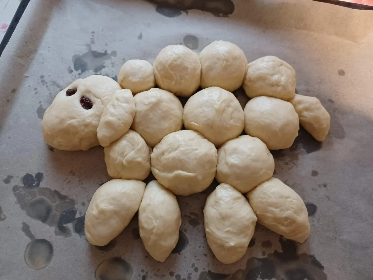 Osterschäfchen zur kochbar Challenge April 2022 - Rezept - Bild Nr. 15704