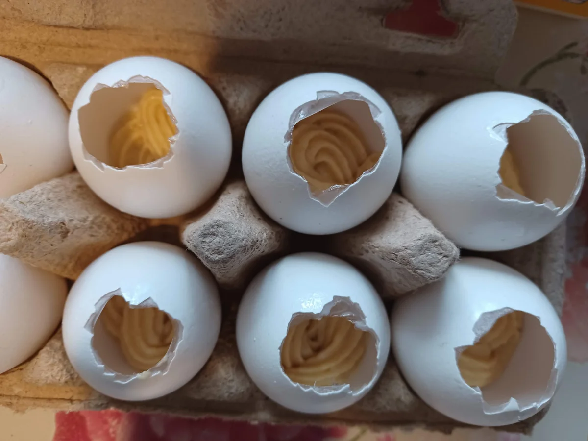 Kuchen im Ei - Rezept - Bild Nr. 15710