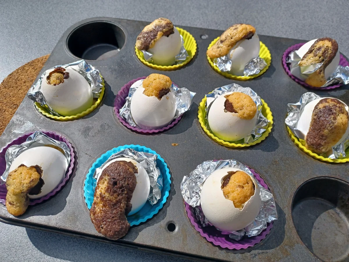 Kuchen im Ei - Rezept - Bild Nr. 15714