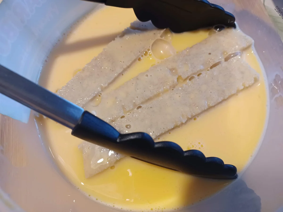 Rezept: Süße French - Toast - Sticks mit Schokoladensauce Back Challenge 04/2022 Bild Nr. 15714 Süße French - Toast - Sticks mit Schokoladensauce Back Challenge 04/2022 - Rezept - Bild Nr. 15714