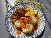 Schweinefilet im Alu - Mantel - Rezept - Bild Nr. 15717