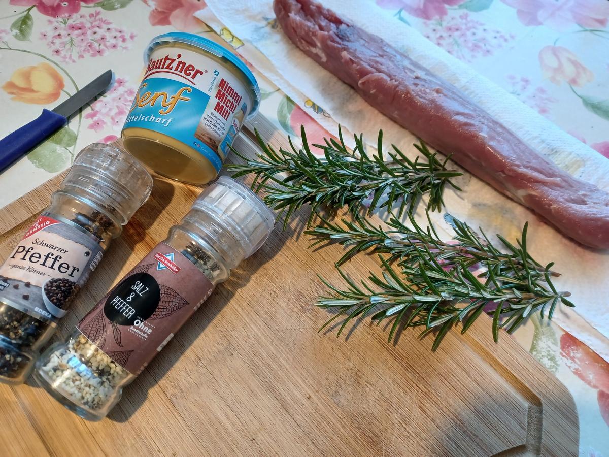 Schweinefilet im Alu - Mantel - Rezept - Bild Nr. 15719