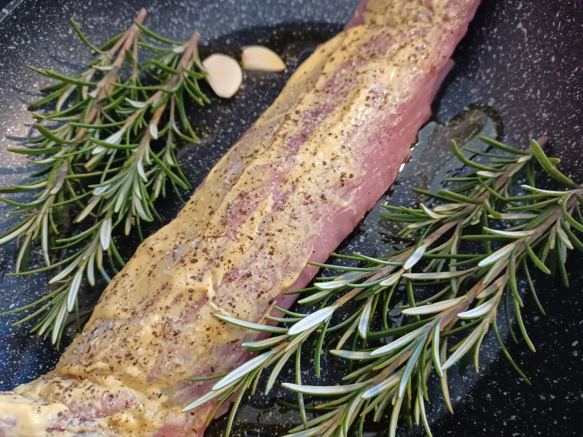 Schweinefilet im Alu - Mantel - Rezept - Bild Nr. 15721