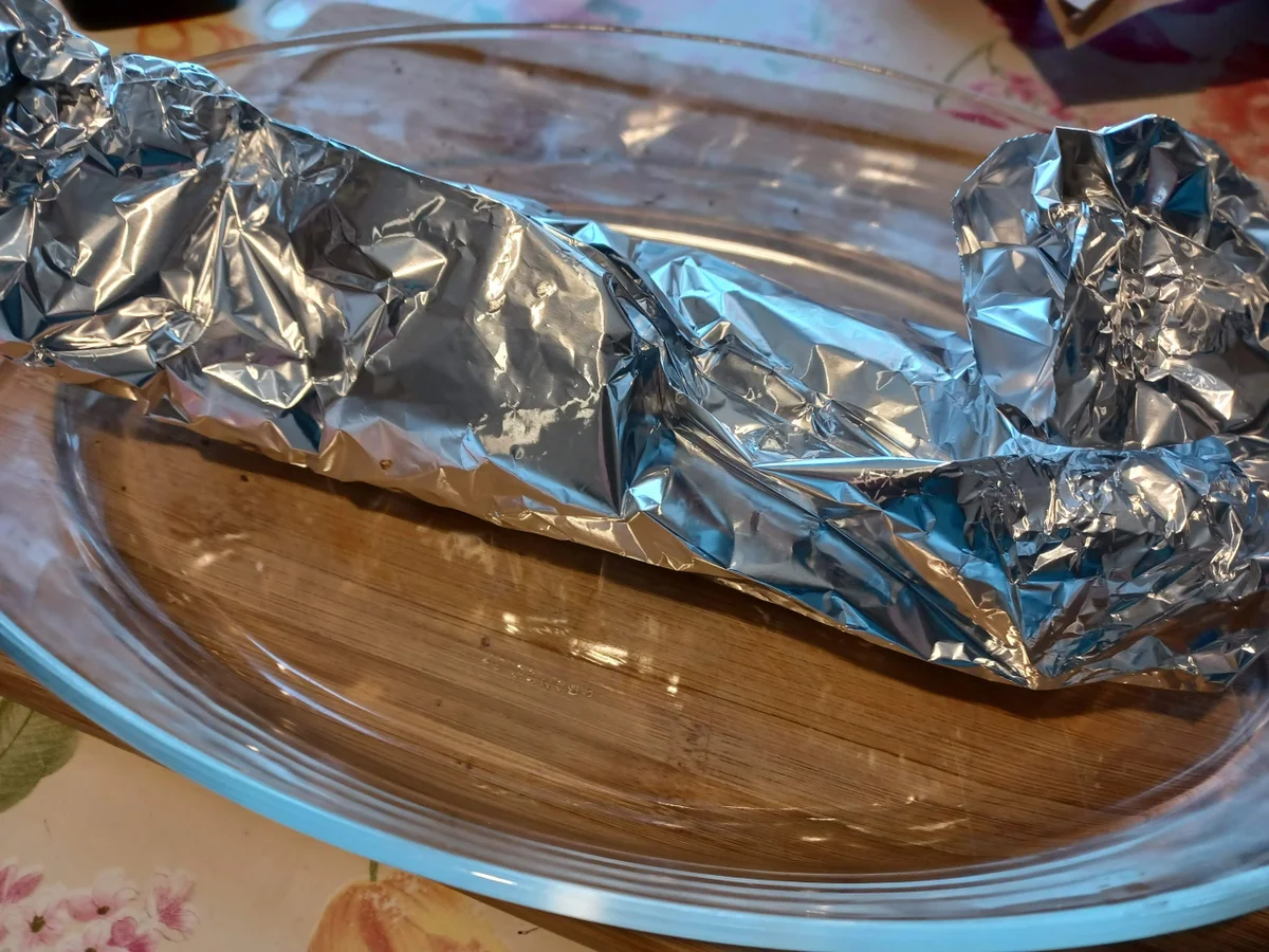 Schweinefilet im Alu - Mantel - Rezept - Bild Nr. 15724