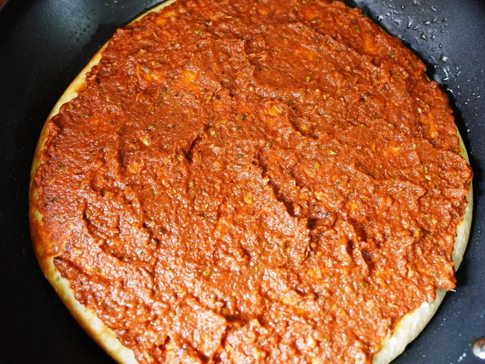 Rezept: Pfannenpizza Quadro Stagione ala Francesca Bild Nr. 15719 Pfannenpizza Quadro Stagione ala Francesca - Rezept - Bild Nr. 15719