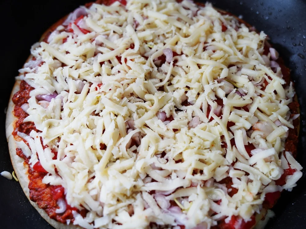 Rezept: Pfannenpizza Quadro Stagione ala Francesca Bild Nr. 15721 Pfannenpizza Quadro Stagione ala Francesca - Rezept - Bild Nr. 15721