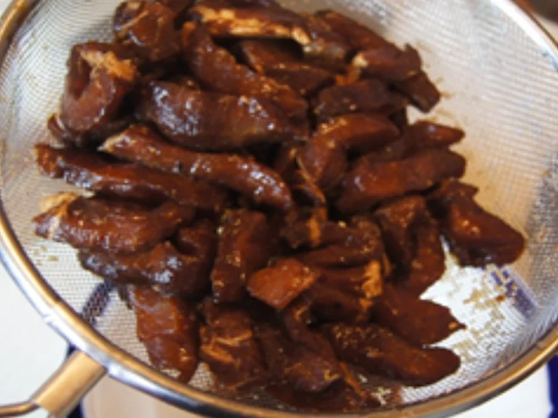 Minutensteakstreifen mit Gemüsemix, Champignons und Basmatireis - Rezept - Bild Nr. 15739