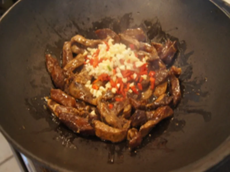 Minutensteakstreifen mit Gemüsemix, Champignons und Basmatireis - Rezept - Bild Nr. 15746