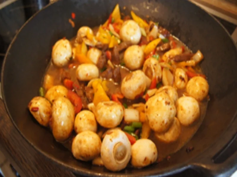 Minutensteakstreifen mit Gemüsemix, Champignons und Basmatireis - Rezept - Bild Nr. 15752