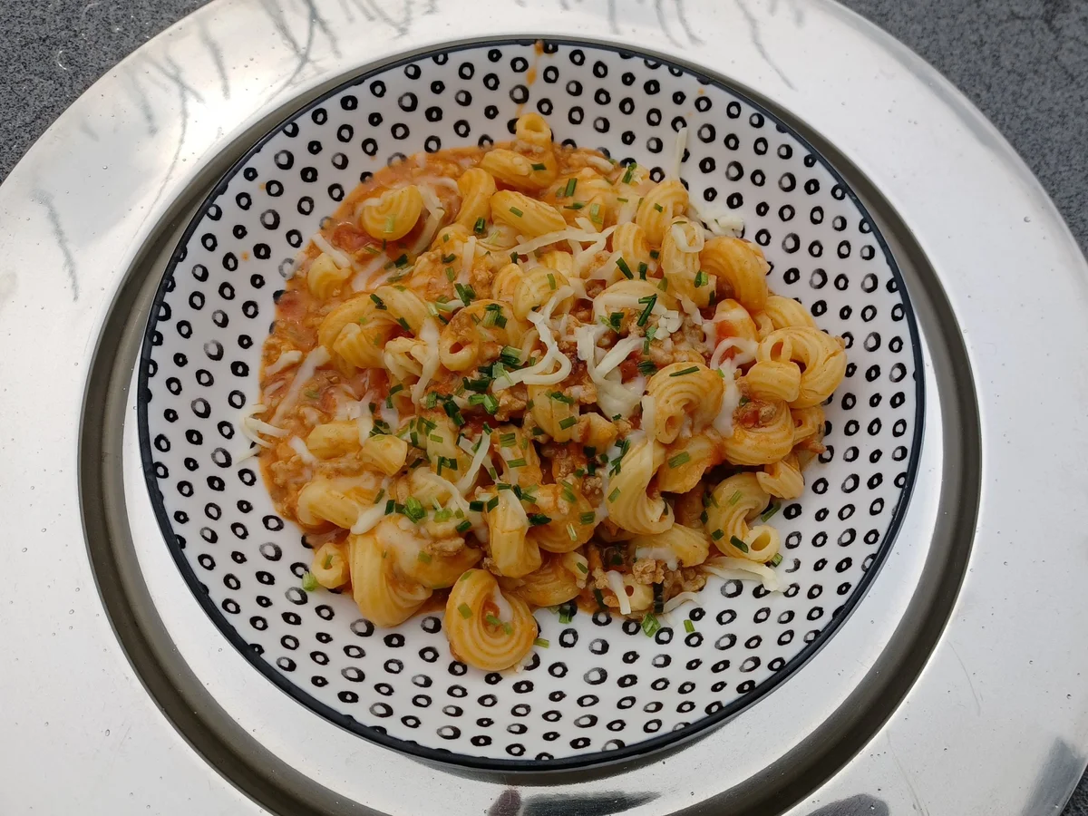 Nudeln in Hackfleisch - Soße - Rezept - Bild Nr. 15717