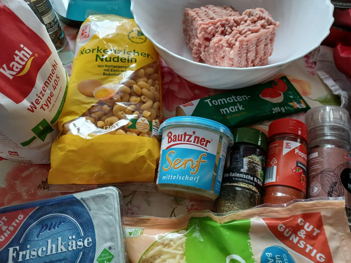 Nudeln in Hackfleisch - Soße - Rezept - Bild Nr. 15719