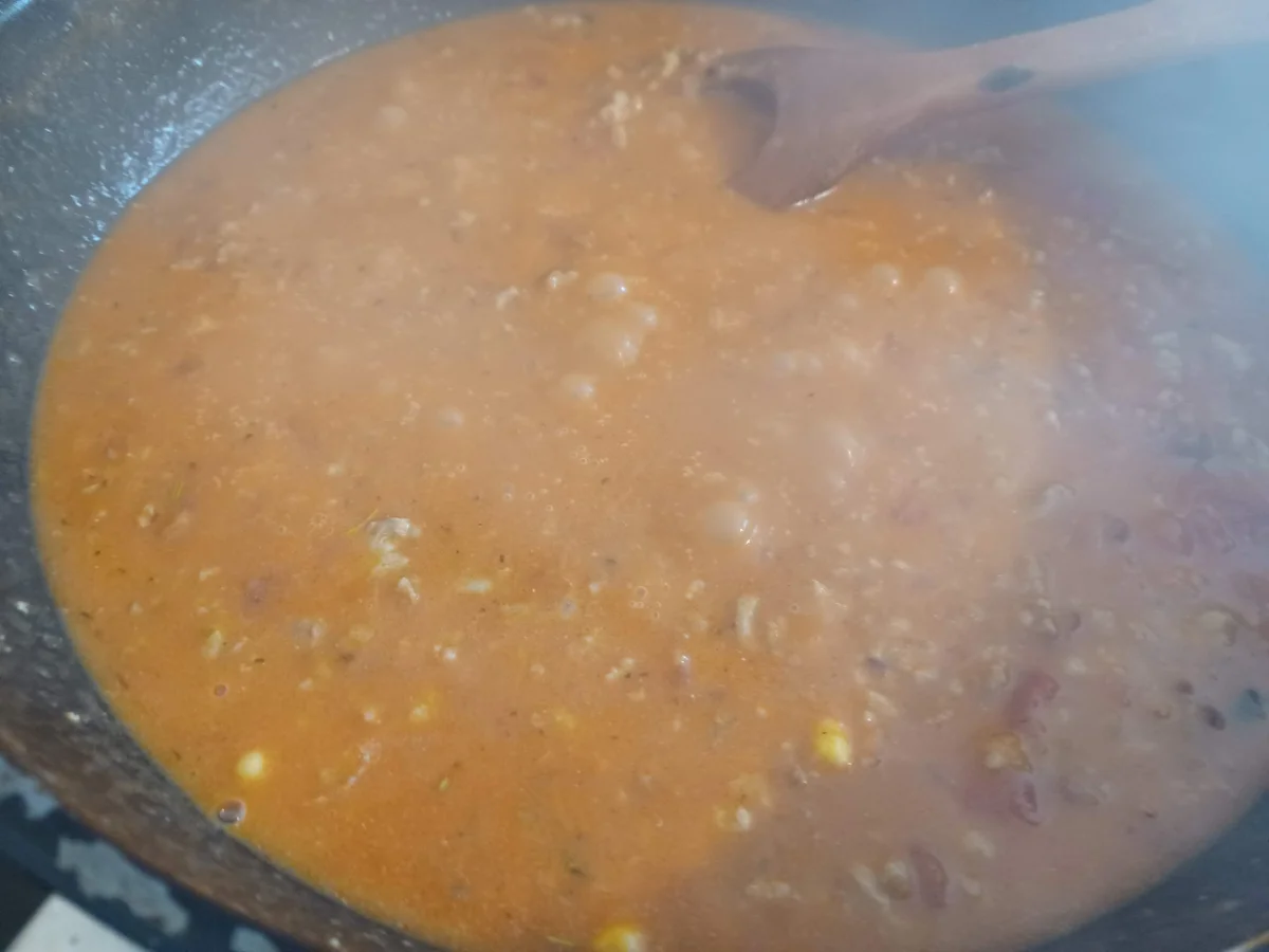 Nudeln in Hackfleisch - Soße - Rezept - Bild Nr. 15724