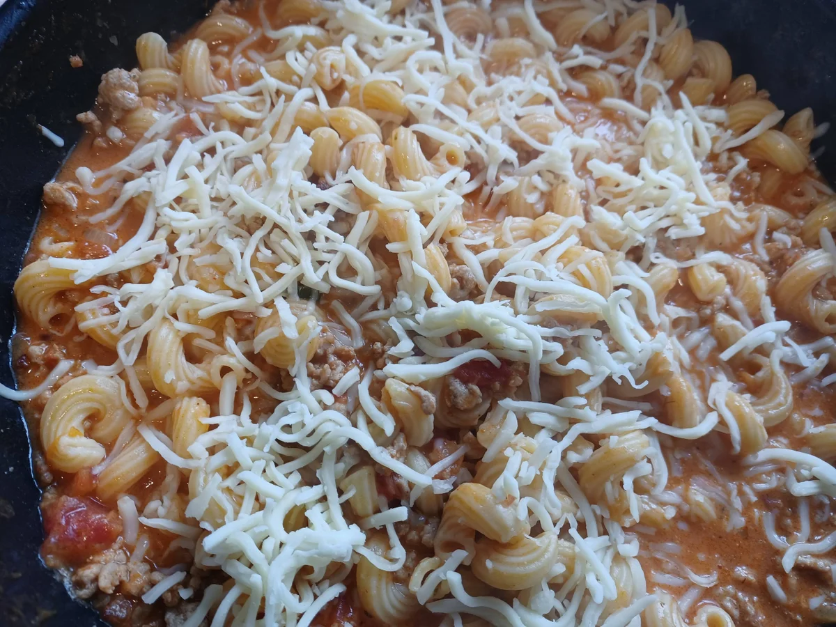 Nudeln in Hackfleisch - Soße - Rezept - Bild Nr. 15726