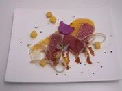 Thunfisch Tataki mit Mango und Rettich - Rezept - Bild Nr. 2