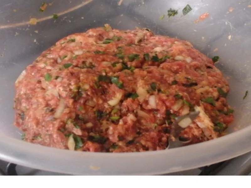 Biryani mit Gemüsemix, Hähnchenfleisch und Rindermettbällchen - Rezept - Bild Nr. 6