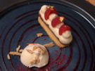Schoko-Mousse mit Himbeerpüree und Vanilleeis - Rezept - Bild Nr. 2