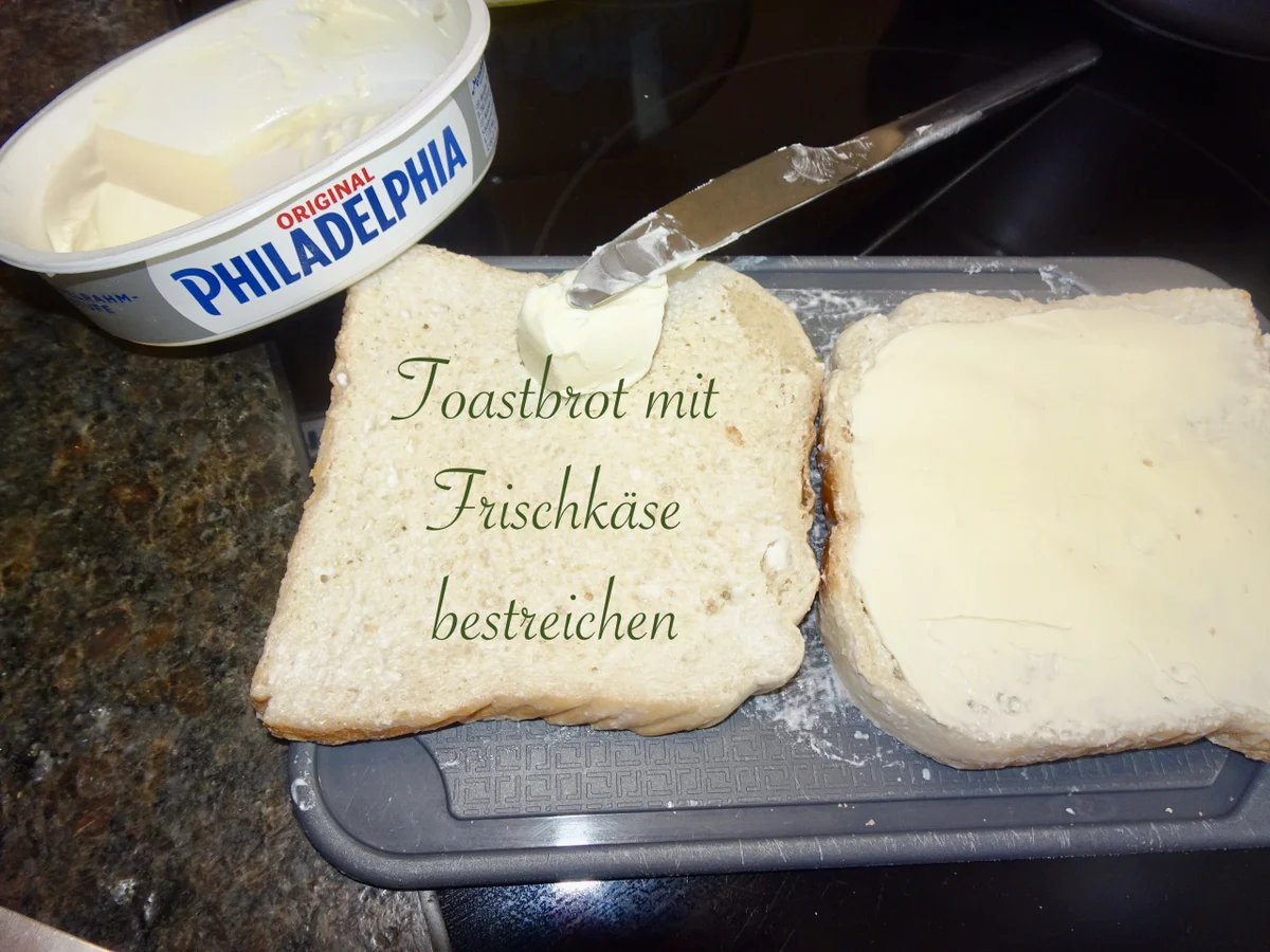 Rezept: Räucherlachs Pofesen auf einem Rucola Salatbett Bild Nr. 5 Räucherlachs Pofesen auf einem Rucola Salatbett - Rezept - Bild Nr. 5