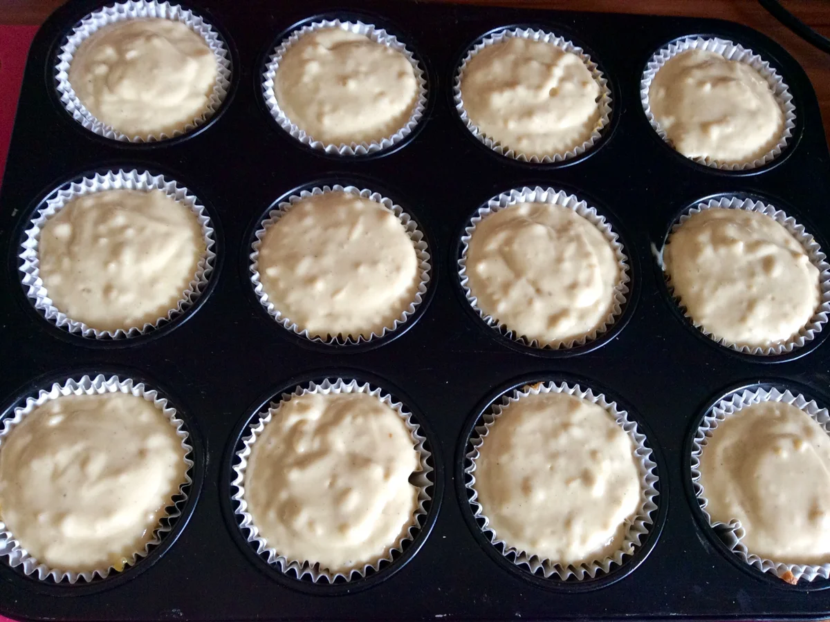 Muffins mit Marzipan-Orangenfüllung - Rezept - Bild Nr. 15721