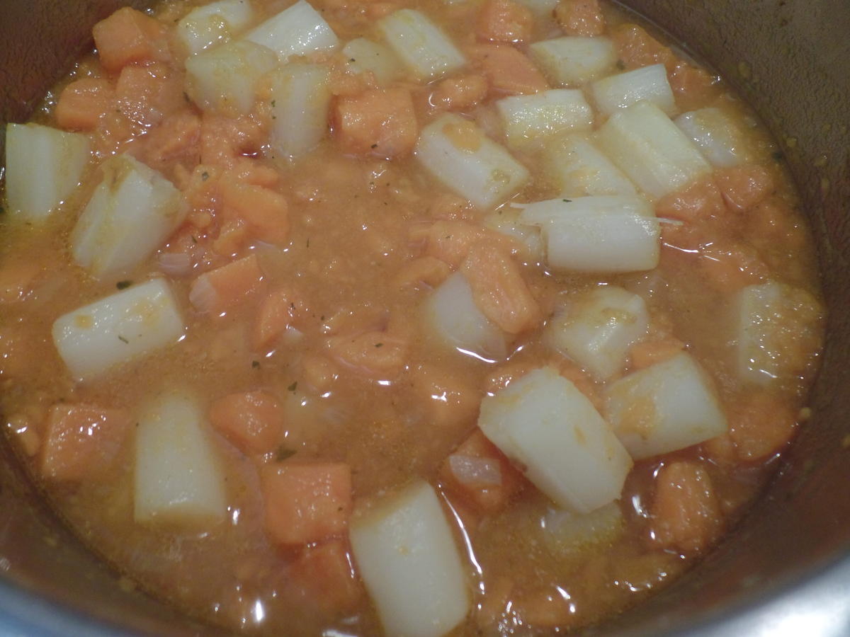 Spargel-Süßkartoffel Suppe - Rezept - Bild Nr. 15724