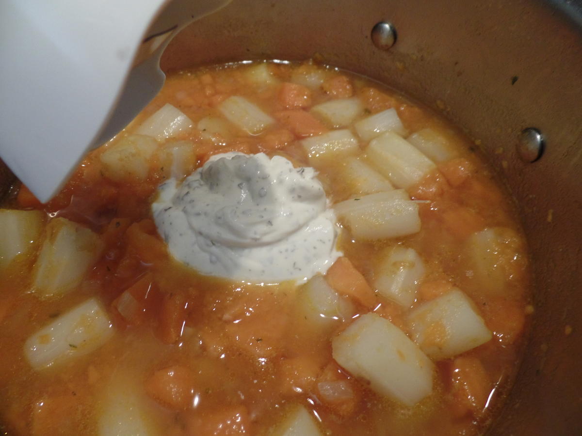 Spargel-Süßkartoffel Suppe - Rezept - Bild Nr. 15725