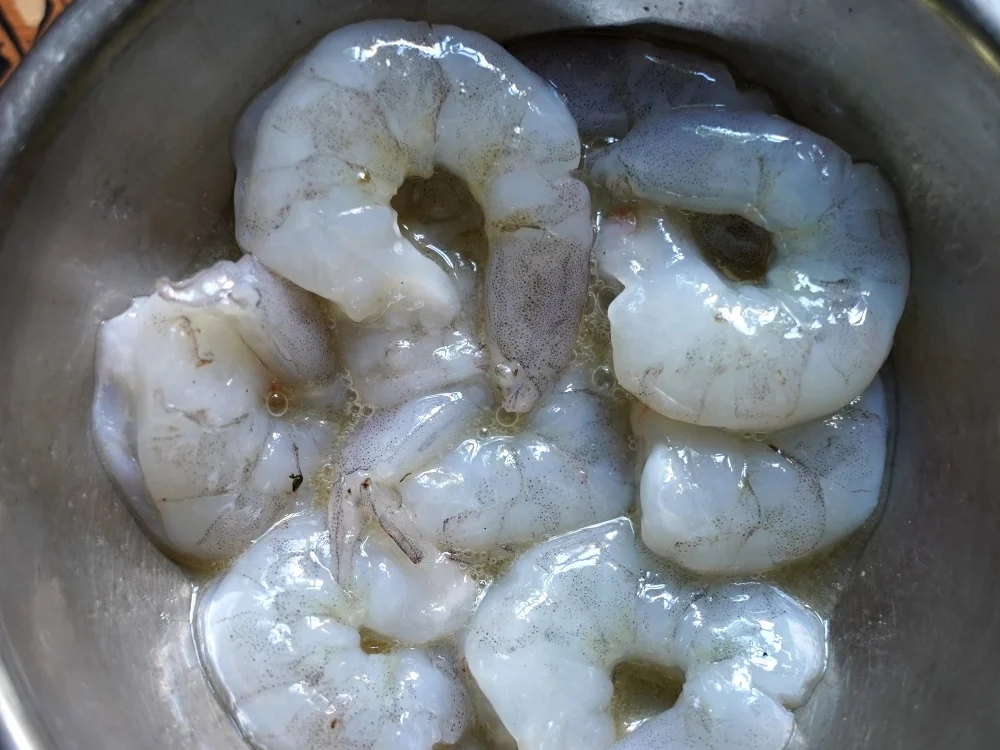 Gebratene Garnelen -- Long Feng Xia Qiu - Rezept - Bild Nr. 3