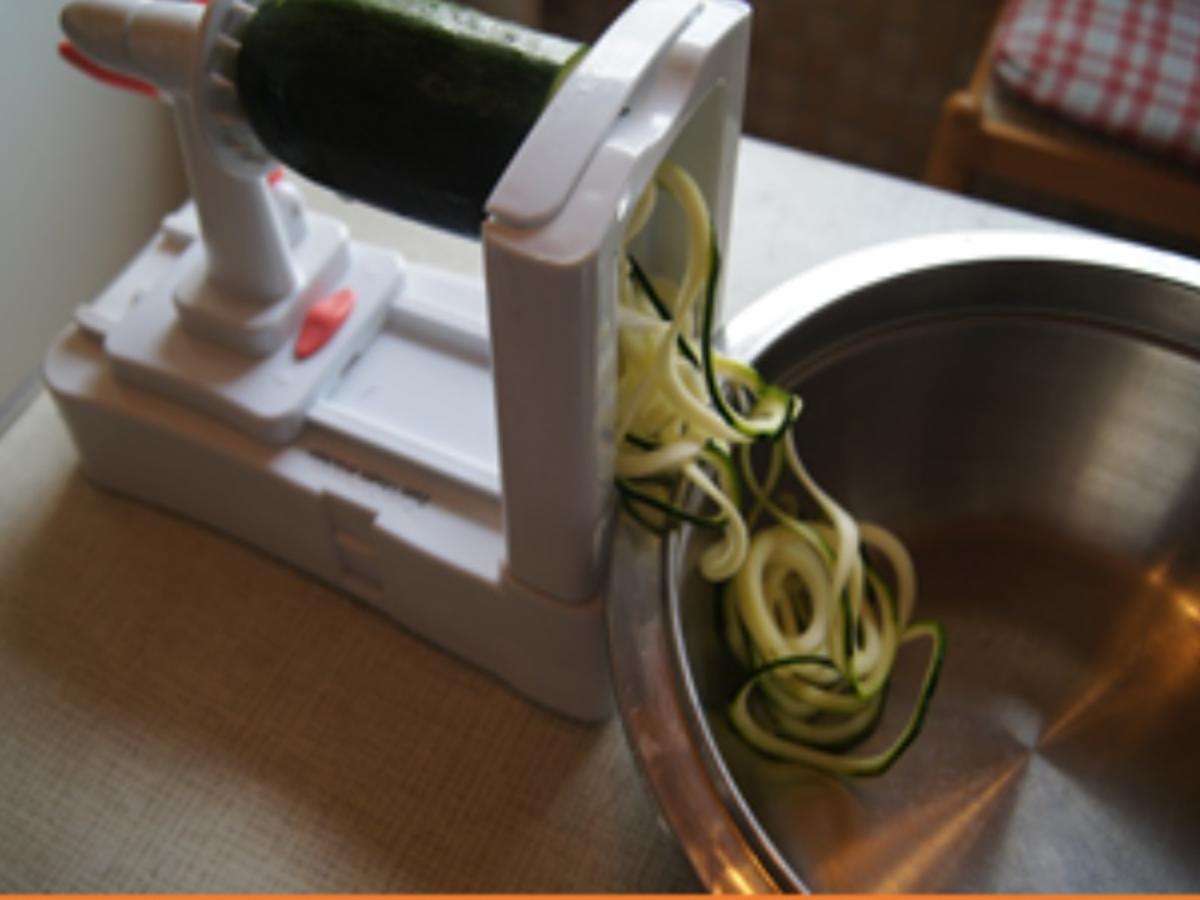 Spargel Zucchini-Spaghetti - Rezept - Bild Nr. 4
