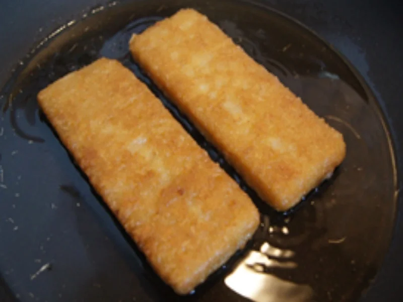 Rezept: Knusper-Seelachsfilet mit Bobby Bohnen und gelben Drillingen Bild Nr. 5 Knusper-Seelachsfilet mit Bobby Bohnen und gelben Drillingen - Rezept - Bild Nr. 5