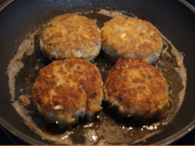 Buletten mit würzigem Spinat und Kümmel-Kartoffeln - Rezept - Bild Nr. 6