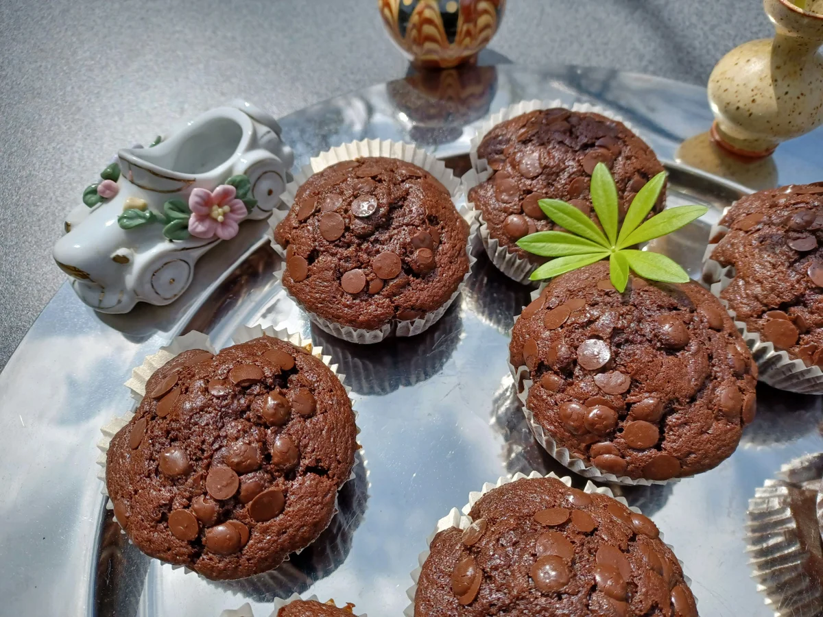 Rezept: Schoko - Schokoladen - Muffin Bild Nr. 15721 Schoko - Schokoladen - Muffin - Rezept - Bild Nr. 15721