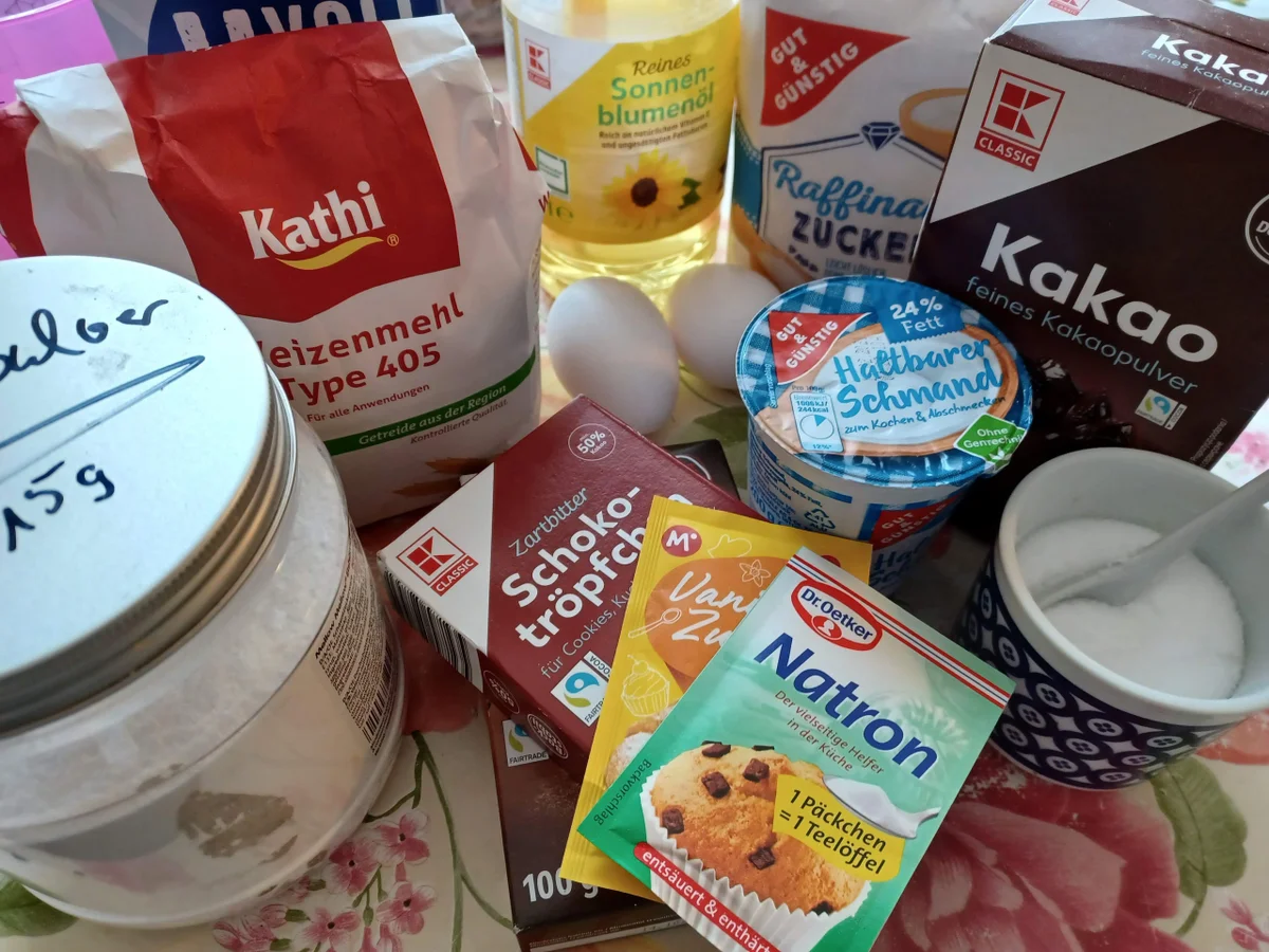 Rezept: Schoko - Schokoladen - Muffin Bild Nr. 15723 Schoko - Schokoladen - Muffin - Rezept - Bild Nr. 15723