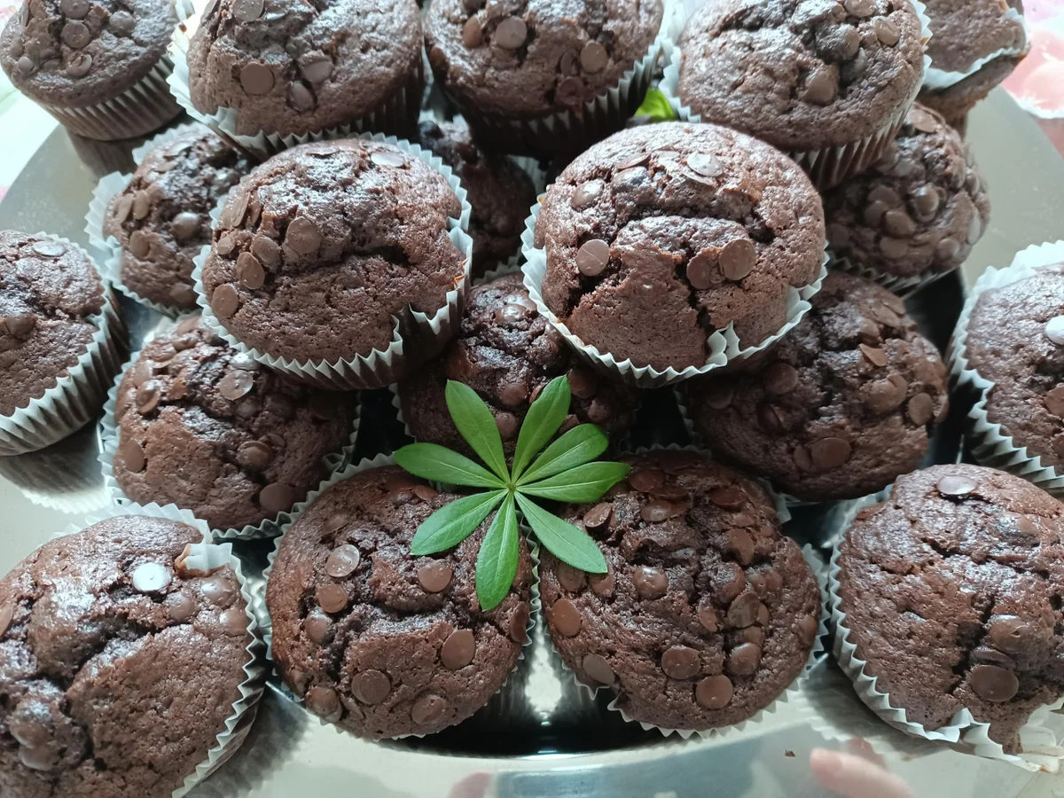 Rezept: Schoko - Schokoladen - Muffin Bild Nr. 15732 Schoko - Schokoladen - Muffin - Rezept - Bild Nr. 15732