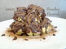 Brandteig - Pyramide ... mit Schokocreme gefüllte Profiteroles - Rezept - Bild Nr. 15732