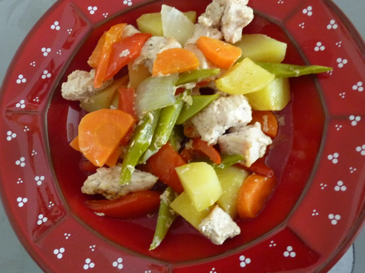 Ofengemüse mit Pute - Rezept - Bild Nr. 15720