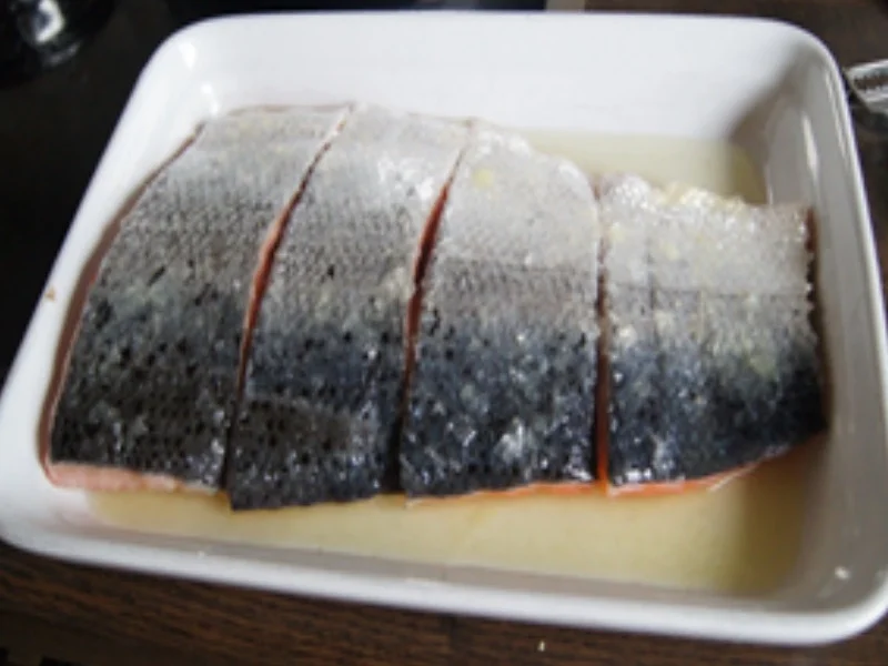 Lachsfilet mit Spargel und Petersilien-Kartoffeln - Rezept - Bild Nr. 15724