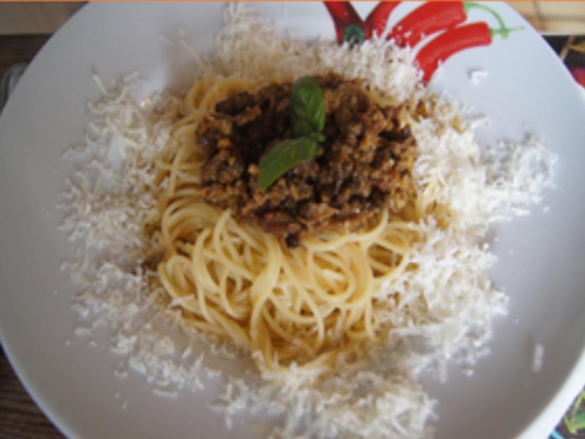 Spaghetti mit Steinpilz Pesto - Rezept - Bild Nr. 2