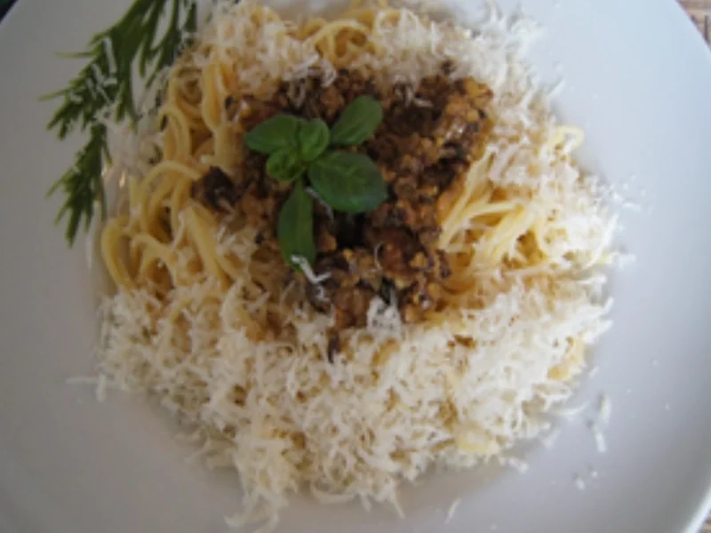 Rezept: Spaghetti mit Steinpilz Pesto Bild Nr. 13 Spaghetti mit Steinpilz Pesto - Rezept - Bild Nr. 13