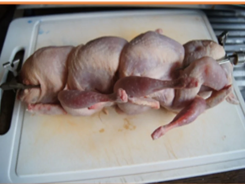 Gegrillte Wachteln mit Pommes Frites - Rezept - Bild Nr. 4