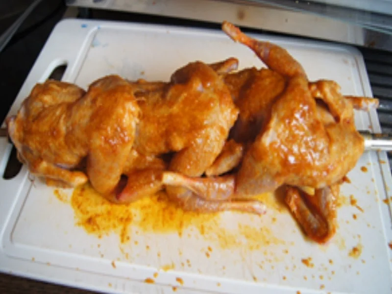 Gegrillte Wachteln mit Pommes Frites - Rezept - Bild Nr. 5