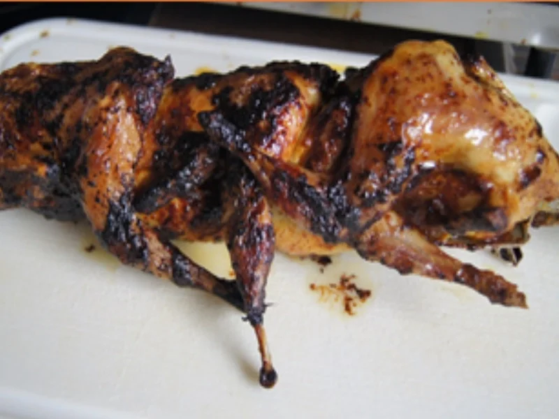 Gegrillte Wachteln mit Pommes Frites - Rezept - Bild Nr. 7