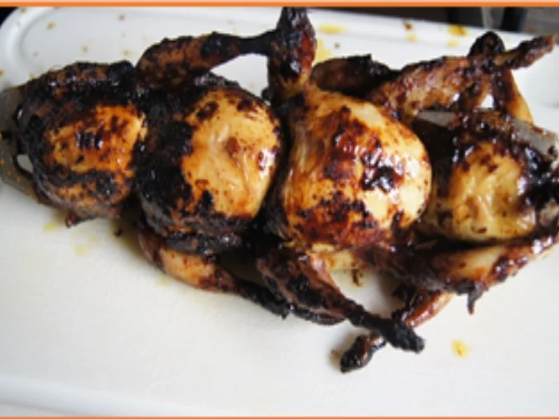 Gegrillte Wachteln mit Pommes Frites - Rezept - Bild Nr. 8