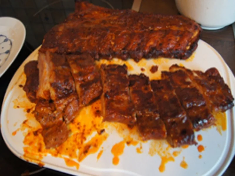 Rezept: Spare Ribs mit Zaziki und Krautsalat Bild Nr. 15723 Spare Ribs mit Zaziki und Krautsalat - Rezept - Bild Nr. 15723