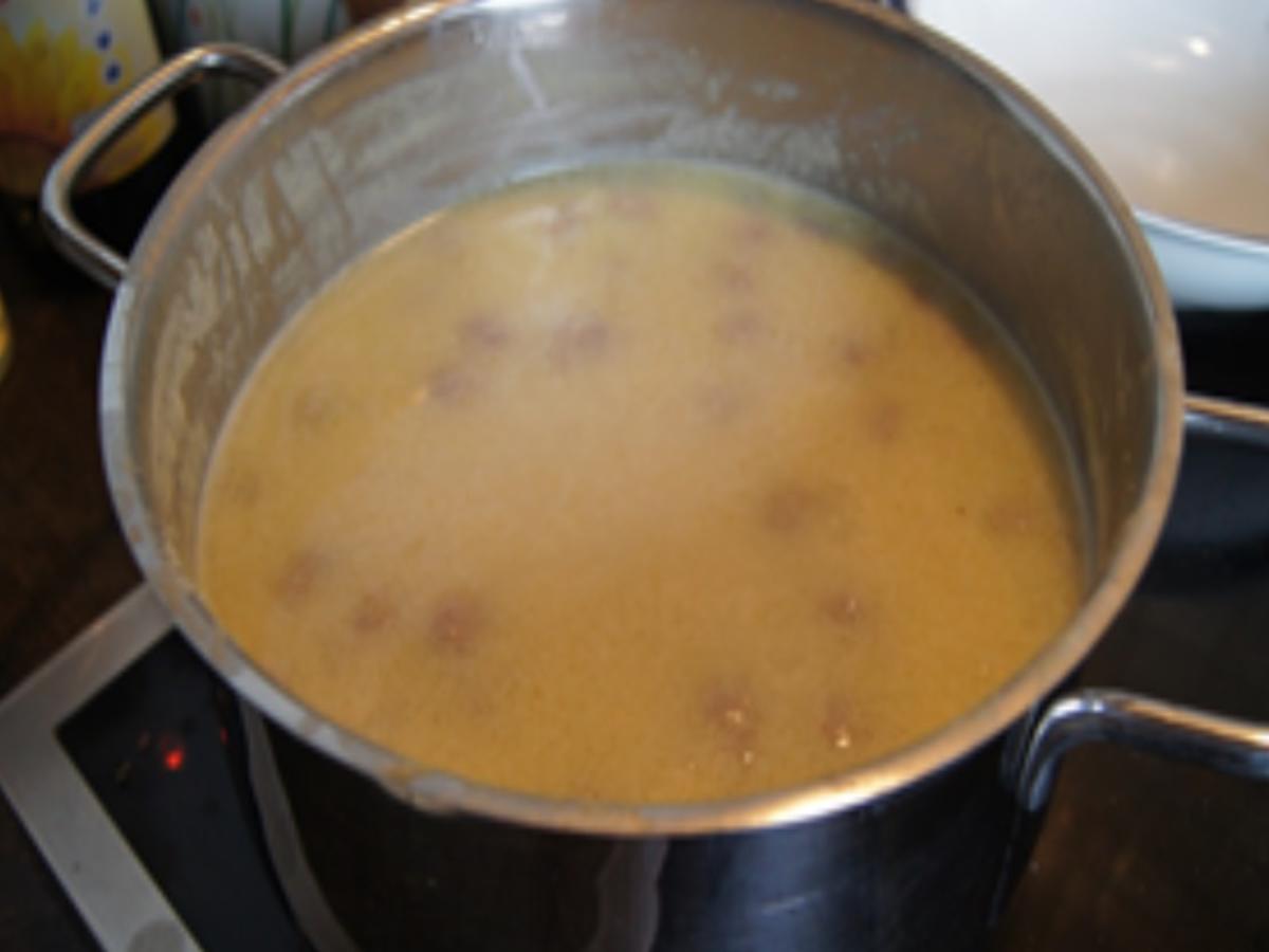 Spargelsuppe mit pikanter Einlage - schnell &amp; einfach - von MausVoh