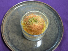 Persische Panna Cotta, karamellisierter Honig und Orangenfilets - Rezept - Bild Nr. 15720