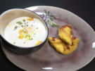 Mais-Karotten-Süppchen mit Kurkuma-Pfannenbrot - Rezept - Bild Nr. 2