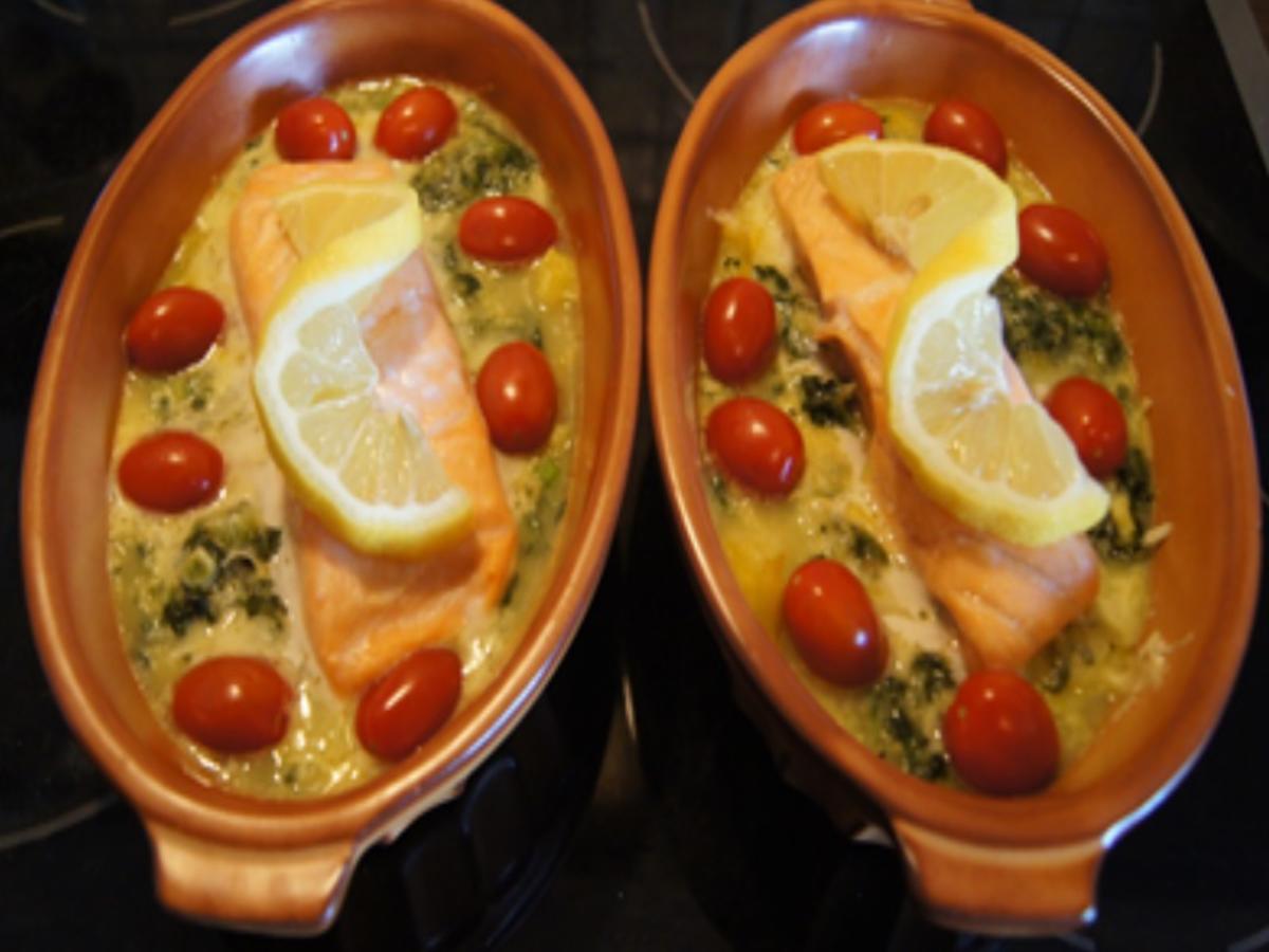 Kartoffel Lachs Gratin - einfach - von MausVoh
