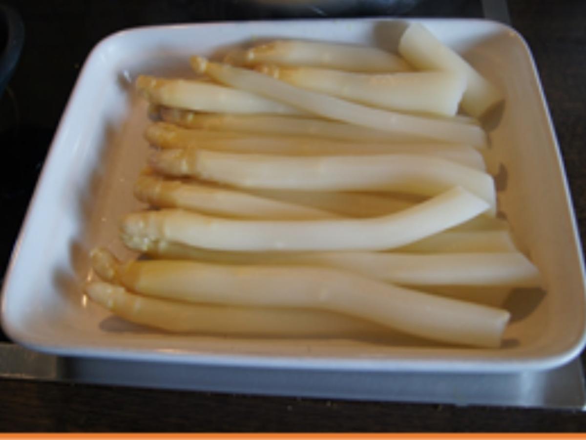 Spargel im Pfannkuchen mit gekochten Schinken - Rezept - Bild Nr. 5